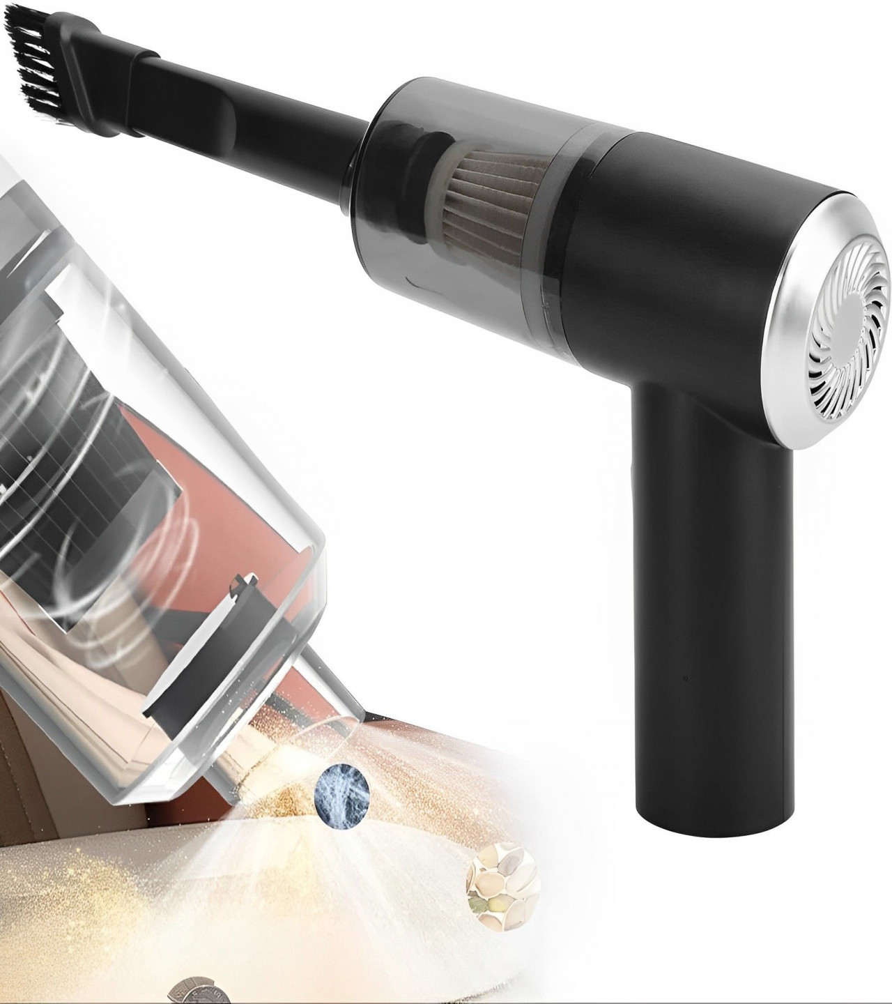Mini Portable 3 In 1 Powerful Cordless Vacumm Cleaner Duster Blower Air Pump